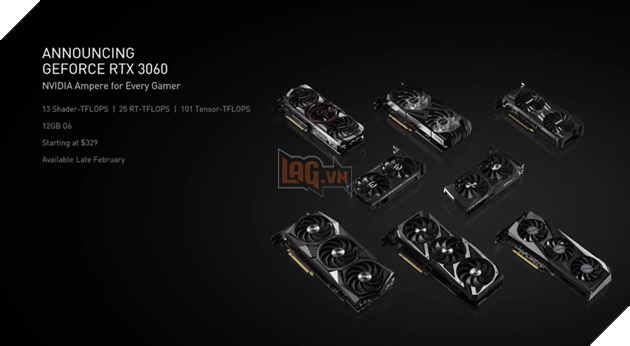 Rò rỉ điểm chuẩn hiệu suất khủng Nvidia GeForce RTX 3060 trước thềm ra mắt 8