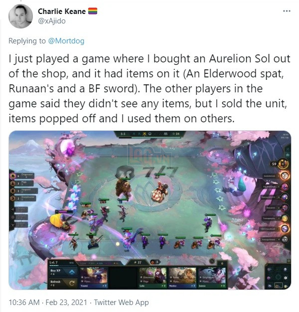 Đấu Trường Chân Lý gặp lỗi nghiêm trọng khi game thù có thể mua tướng kèm theo cả trang bị 2