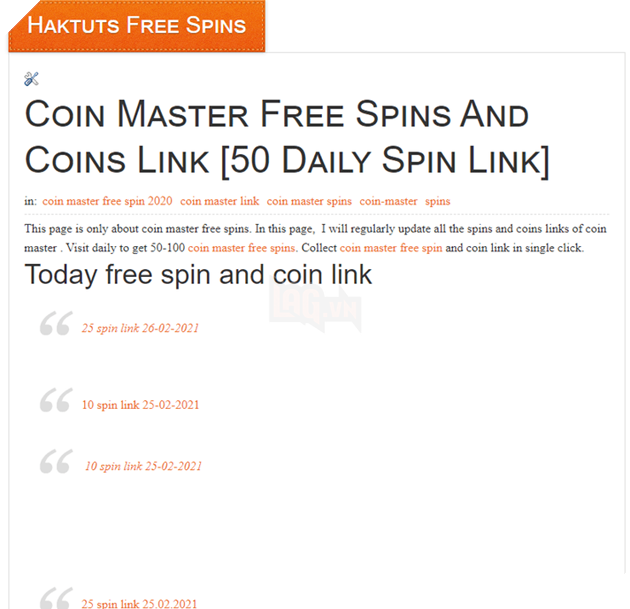 Coin Master Free Spin Haktuts: Cách Nhận Free Fire Spin Trong Coin Master  Mỗi Ngày