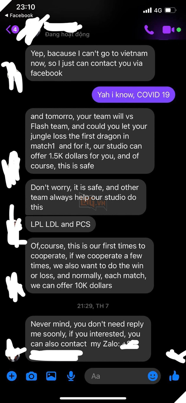 LMHT: HLV Ren hé lộ việc bản thân bị gạ bán độ với số tiền có thể lên đến hàng trăm triệu đồng 2