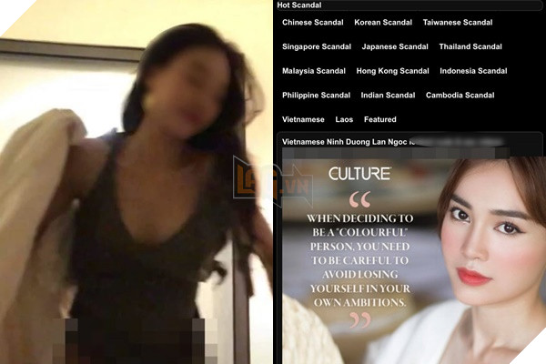 Phản ứng của phía Ninh Dương Lan Ngọc trước nghi vấn bị phát tán clip nóng trên web đen - Ảnh 1.