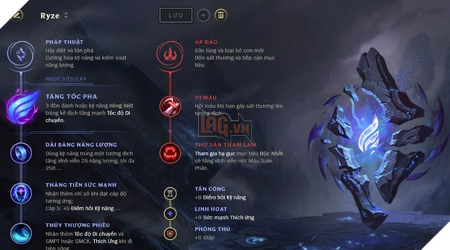 LMHT: Ryze đang trở nên vô cùng bá đạo tại phiên bản 11.4 sau đợt buff Băng Trượng Vĩnh Cửu 7