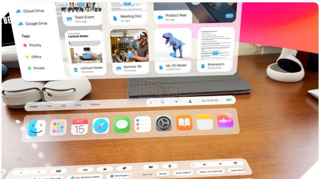 ‘macOS Reality’ của Apple sẽ sử dụng công nghệ AR của Apple Glass biến bàn làm việc thành PC 4