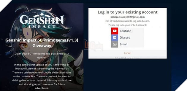Genshin Impact: Đổi mã mới để nhận 50 Primogems từ chương trình Giveaway của Intel 3