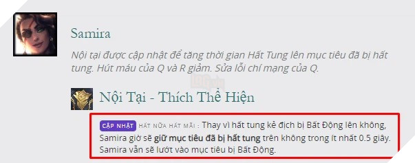 LMHT: Liệu Samira có thật sự là một vị tướng cân bằng tại phiên bản 11.5? 2