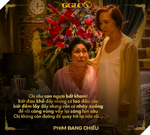 Những câu thoại siêu thấm thía của phận tiểu tam trong Gái già lắm chiêu V  2