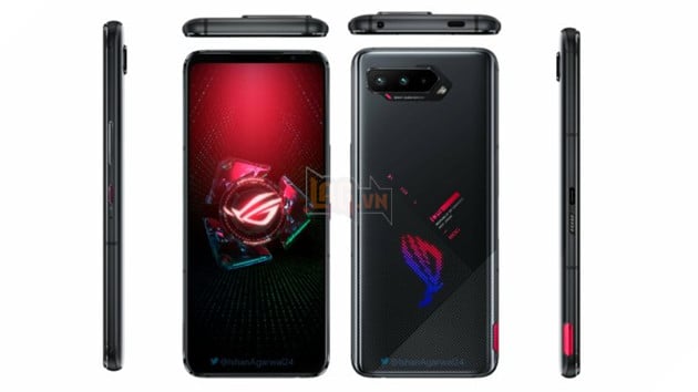 Rò rỉ ASUS ROG Phone 5 với 2 phiên bản màu đen và màu trăng cực bắt mắt  3