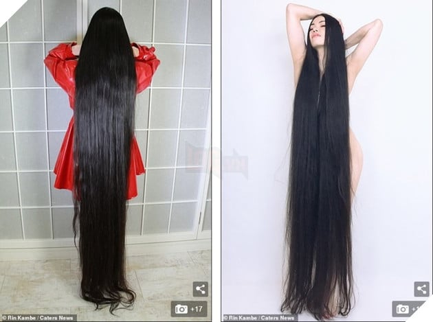  Góc chuyện lạ có thật Cô gái không cắt tóc 15 năm để hóa thành Rapunzel đời thực tại Nhật Bản 2
