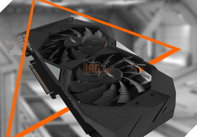 Hình ảnh GPU NVIDIA CMP 30HX chuyên khai thác tiền ảo; Hệ thống làm mát của Gigabyte