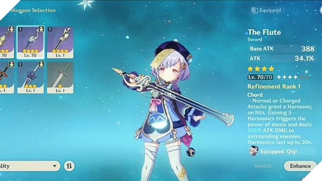 Genshin Impact: Cách nhận, chỉ số và nhân vật phù hợp với kiếm The Flute 3