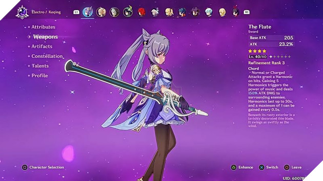 Genshin Impact: Cách nhận, chỉ số và nhân vật phù hợp với kiếm The Flute 4