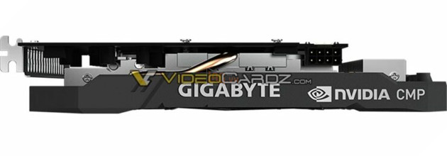 Hình ảnh GPU NVIDIA CMP 30HX chuyên khai thác tiền ảo; Hệ thống làm mát của Gigabyte 4