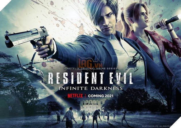 Resident Evil Infinite Darkness hé lộ bộ đôi diễn viên lồng tiếng và tóm tắt cốt truyện