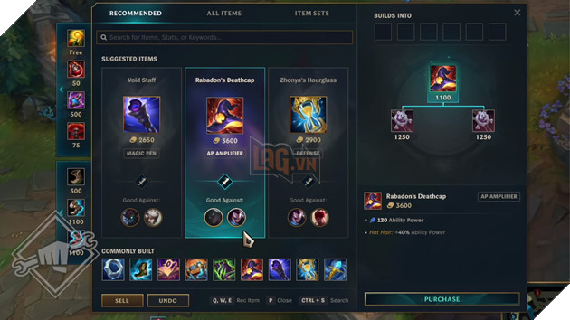 LMHT: Riot Games hé lộ việc thêm những món trang bị mới trong phiên bản 11.6