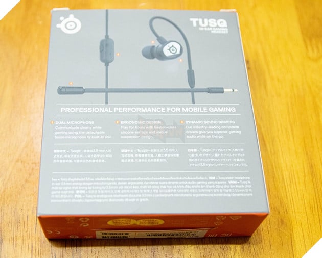 Trên tay nhanh SteelSeries TUSQ: Tai nghe gaming in-ear được hỗ trợ 2 microphone 5