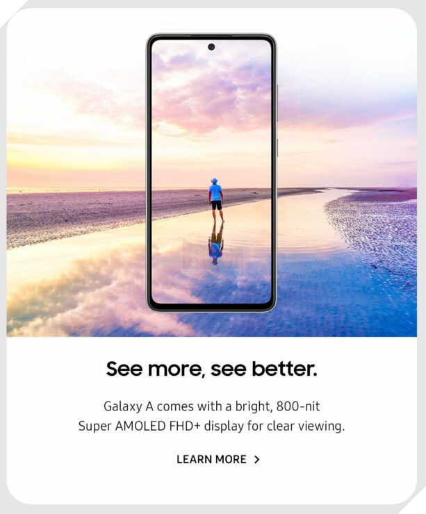 Samsung: Rò rỉ tài liệu tiết lộ thông số Galaxy A52 và A72 4
