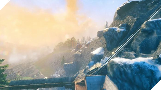 Khi game thủ Valheim trổ tài kiến trúc sư, xây hẳn tàu lượn siêu tốc 2