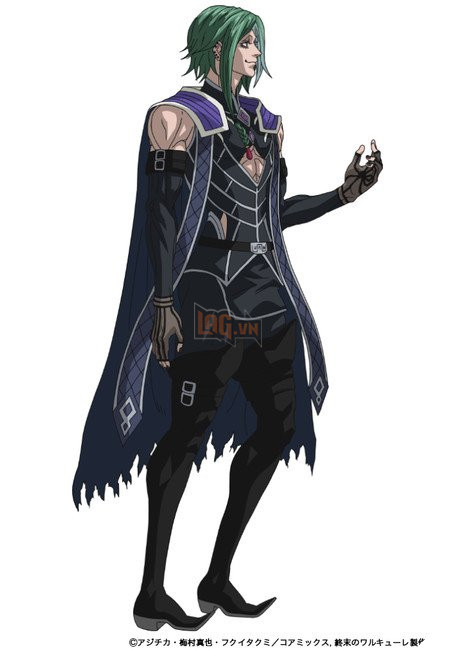 Anime Shuumatsu No Valkyrie - Record Of Ragnarok công bố tạo hình nhân vật khác hẳn manga 9