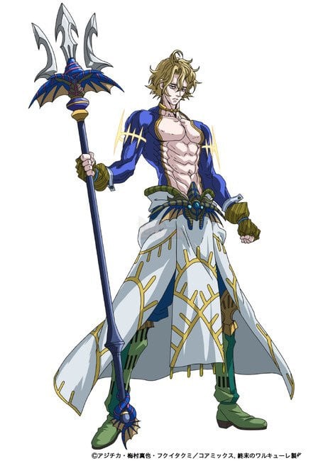 Anime Shuumatsu No Valkyrie - Record Of Ragnarok công bố tạo hình nhân vật khác hẳn manga 3