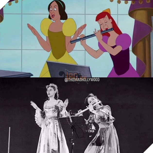 Loạt ảnh những diễn viên làm mẫu cho phim hoạt hình Cinderella ở hậu trường 8