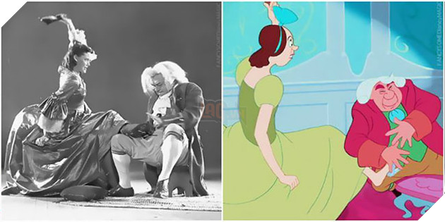 Loạt ảnh những diễn viên làm mẫu cho phim hoạt hình Cinderella ở hậu trường 12