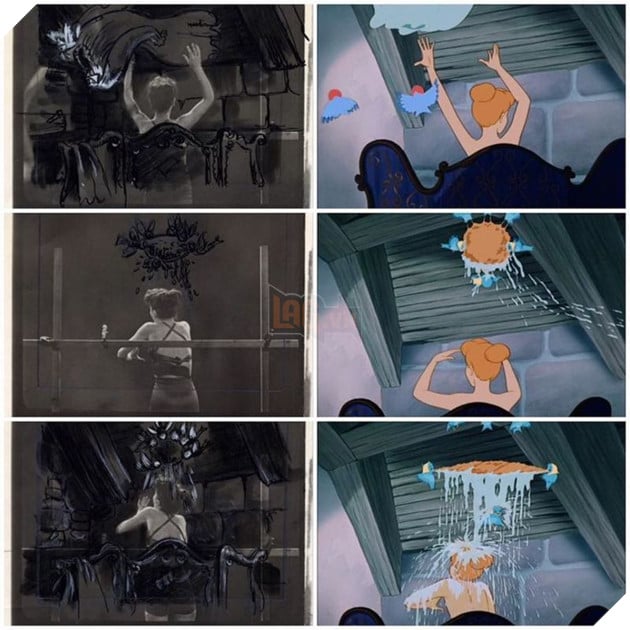 Loạt ảnh những diễn viên làm mẫu cho phim hoạt hình Cinderella ở hậu trường 16