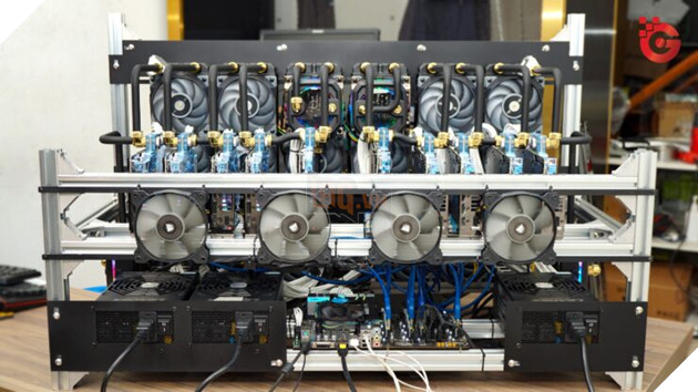 Giàn khoan khai thác tiền ảo hoàn toàn mới có 10 NVIDIA GeForce RTX 3090s 2