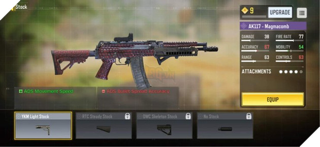 Cách tùy chỉnh vũ khí với Gunsmith trong Call Of Duty Mobile 4