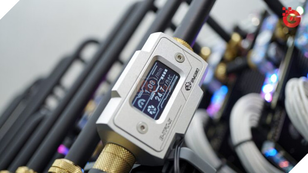 Giàn khoan khai thác tiền ảo hoàn toàn mới có 10 NVIDIA GeForce RTX 3090s 4