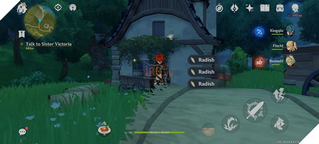 Genshin Impact: Những địa điểm xuất hiện Củ cải trong game 7