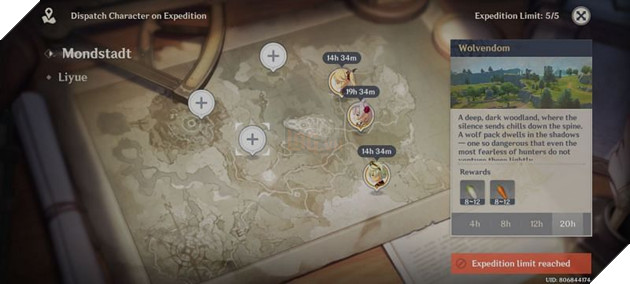 Genshin Impact: Những địa điểm xuất hiện Củ cải trong game 10