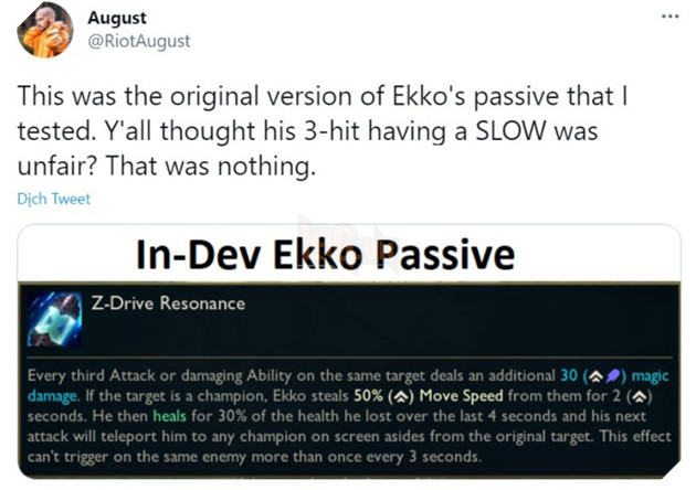 LMHT: Ekko từng có nội tại vô cùng bá đạo, cho phép dịch chuyển toàn bản đồ trong nháy mắt 2