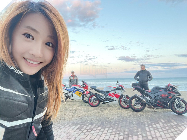 Nữ thần Motor Nhật Bản bất ngờ lộ gương mặt thật khiến nhiều anh em phải trầm cảm  2