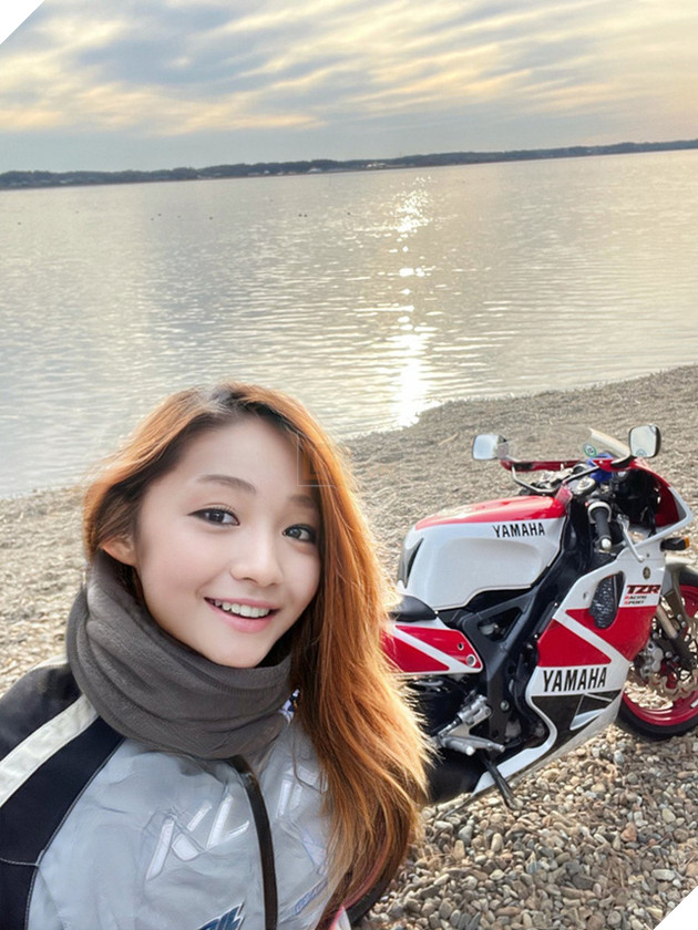 Nữ thần Motor Nhật Bản bất ngờ lộ gương mặt thật khiến nhiều anh em phải trầm cảm  5