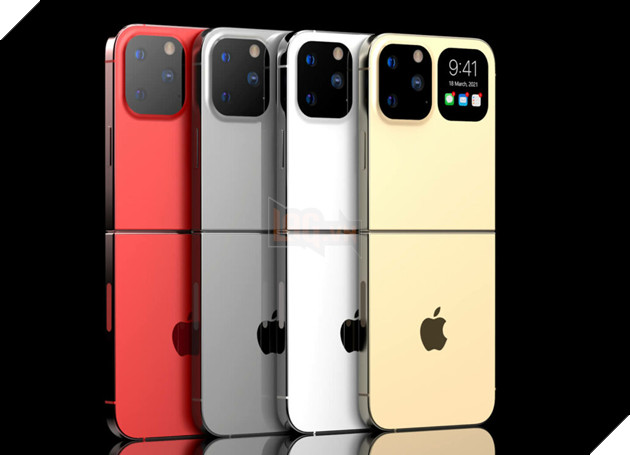 iPhone màn hình gập tiết lộ thiết kế vỏ sò kết hợp màn hình phụ đằng sau và nhiều hơn thế 