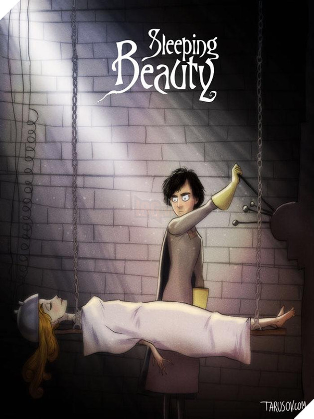 Loạt poster phim Disney được làm lại theo phong cách kinh dị đầy ám ảnh