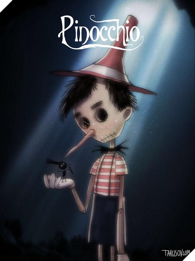 Loạt poster phim Disney được làm lại theo phong cách kinh dị đầy ám ảnh 3