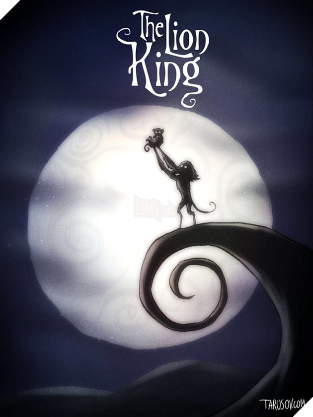 Loạt poster phim Disney được làm lại theo phong cách kinh dị đầy ám ảnh 4