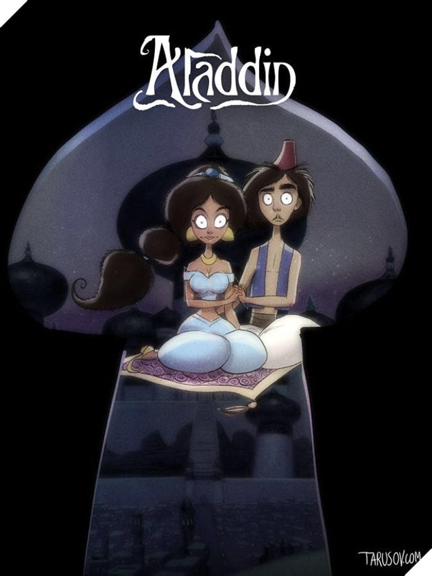 Loạt poster phim Disney được làm lại theo phong cách kinh dị đầy ám ảnh 5