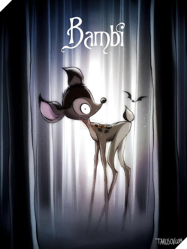 Loạt poster phim Disney được làm lại theo phong cách kinh dị đầy ám ảnh 10