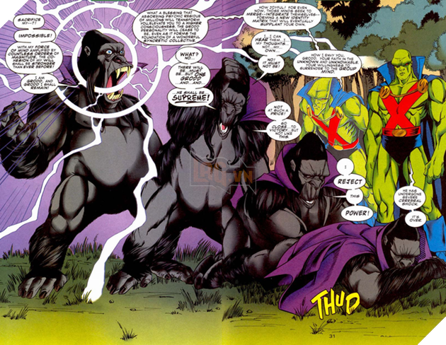
Martian Manhunter đã đánh bại Gorilla Grodd (Martian Manhunter (1998) Annual 2
