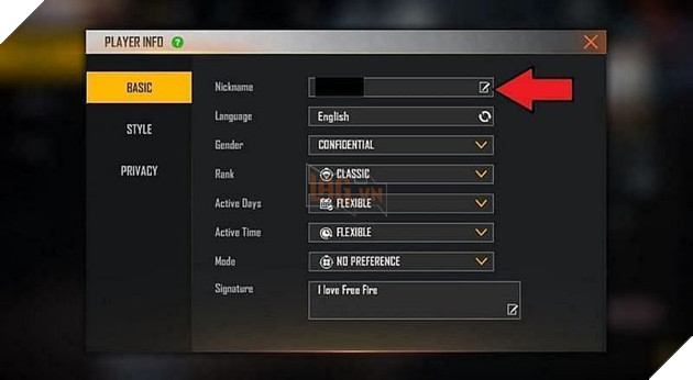 Cách Đổi Biệt Danh Không Cần Kim Cương Trong Garena Free Fire? 4