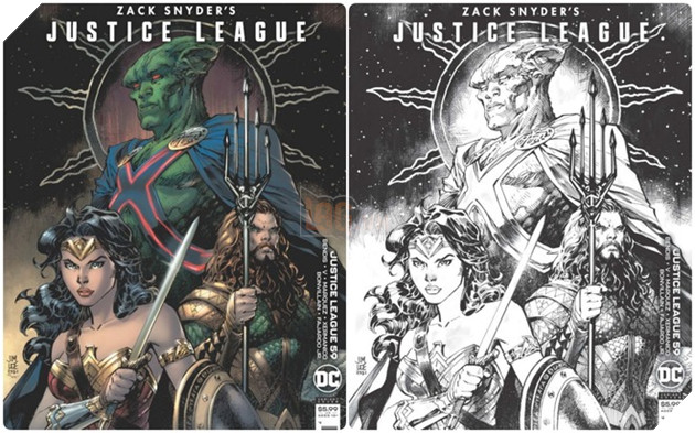 Bìa truyện Justice League mới nhất được lấy cảm hứng từ đạo diễn Zack Snyder 2