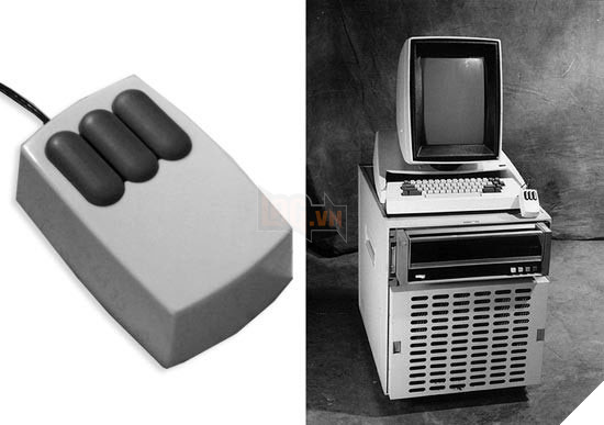 Cận cảnh hình ảnh con chuột máy tính đầu tiên với trái bowling to đùng ở giữa 3