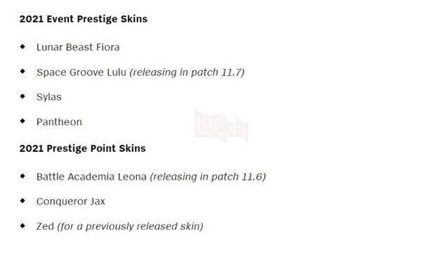 LMHT: Sylas, Zed và Pantheon sẽ là những vị tướng có skin Hàng Hiệu tiếp theo trong năm 2021