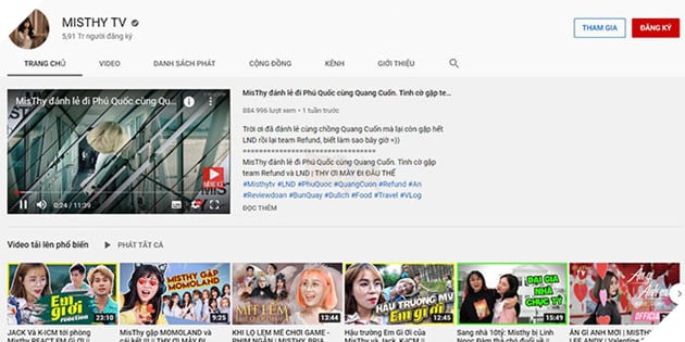 MisThy bất ngờ livestream trên kênh Youtube phụ, số phận kênh Youtube triệu subs như thế nào?