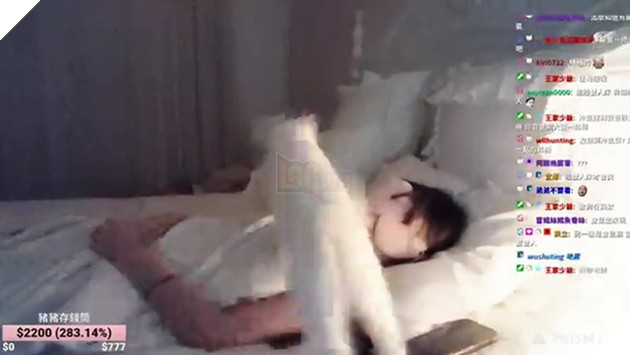 Ngủ quên trên sóng stream, cô nàng xinh đẹp thu hút sự chú ý của hàng chục nghìn người  3