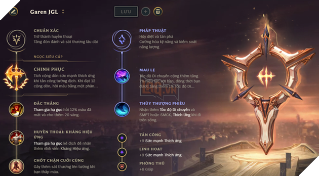 LMHT: Garen đang là cái tên farm quái rừng cực nhanh mà không phải game thủ nào cũng biết 4