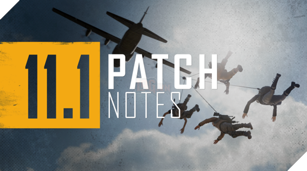 PUBG Update 11.1 - Hiện đã có mặt tại Test Server
