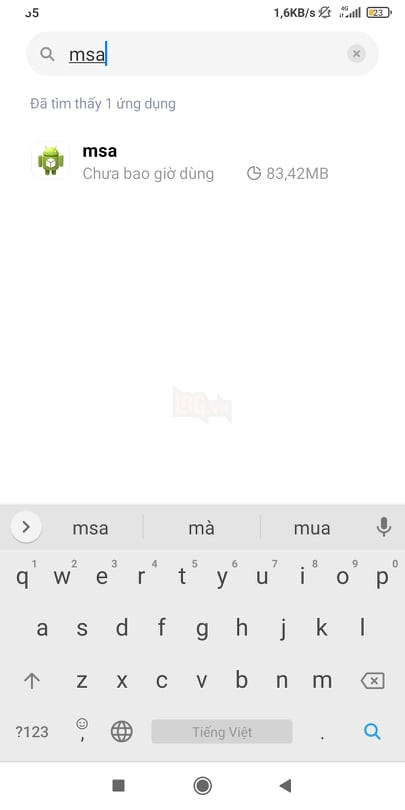 Hướng dẫn cách sửa lỗi MSA tiếp tục dừng trên Xiaomi và Android đơn giản nhất 3